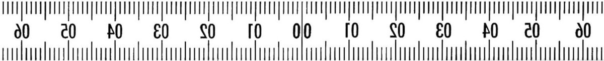 Meetlint met Nulpunt - Rolmaat Meetlint - Precisie Meten - Nulpunt in Midden - 100cm Links en Rechts - Wit
