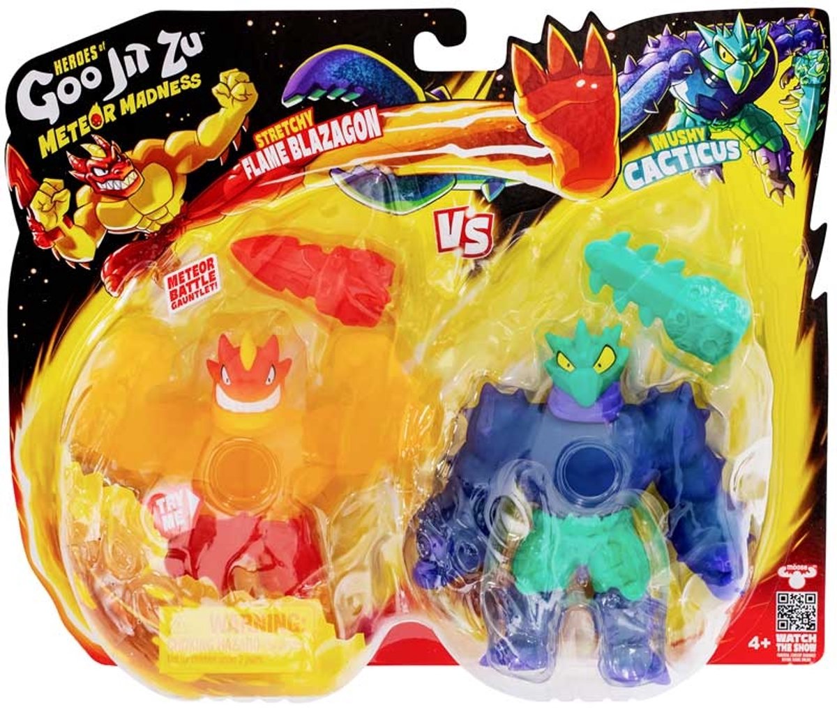 HEROES OF GOO JIT ZU METEOR MADNESS VERSUS PACK FLAME BLAZAG.