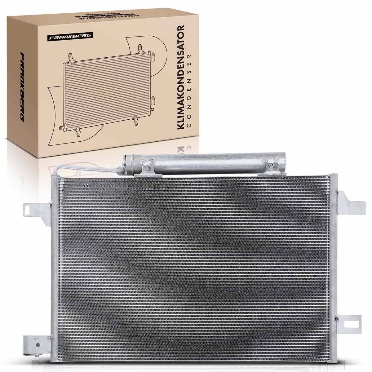 Frankberg 1x Condensator Airco voor Benz A-Klasse W169 B-Kla W245