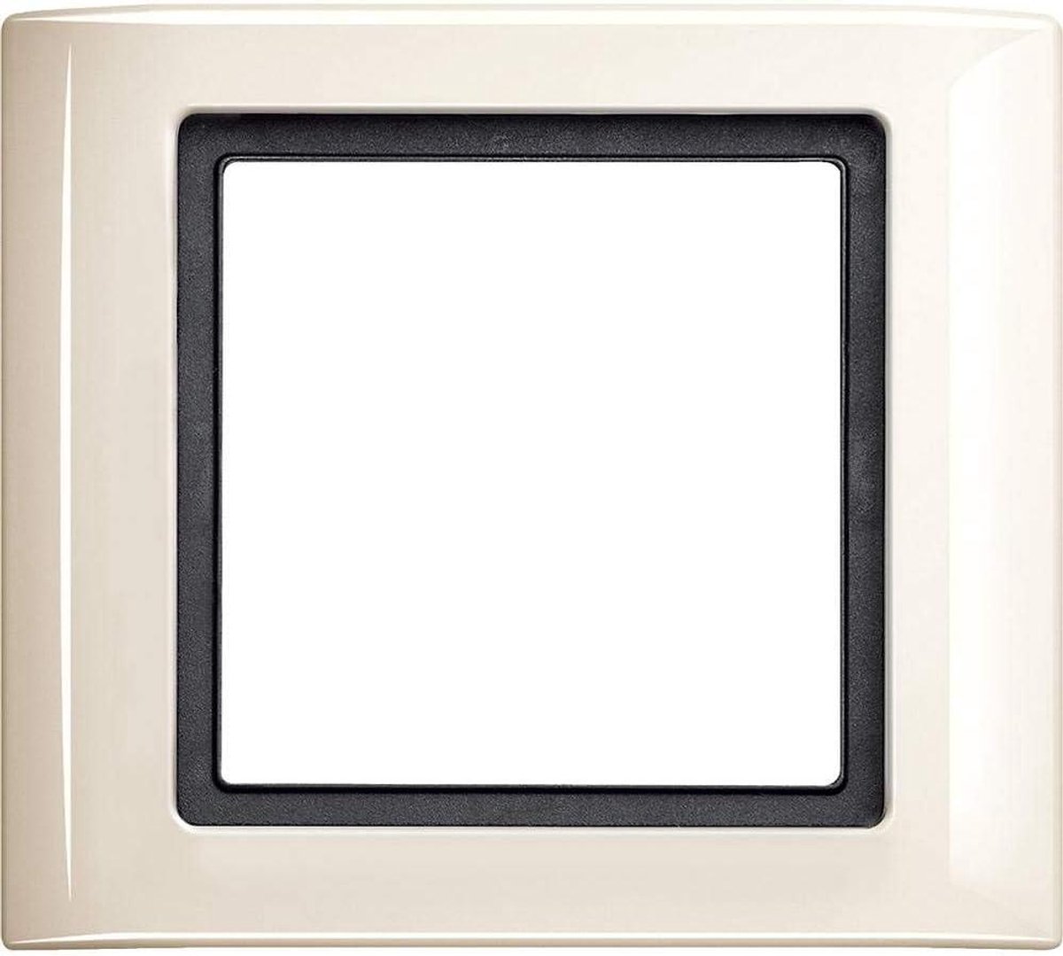 Afdekraam Enkel - Wandmontage Frame - Schakelaar Plaatsen - Horizontaal Verticaal - 102x90mm - Wit