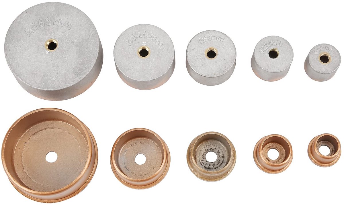 10-delige PPR Buizen Laskop Set voor Hot Melt Machines - Hoogwaardige Accessoires