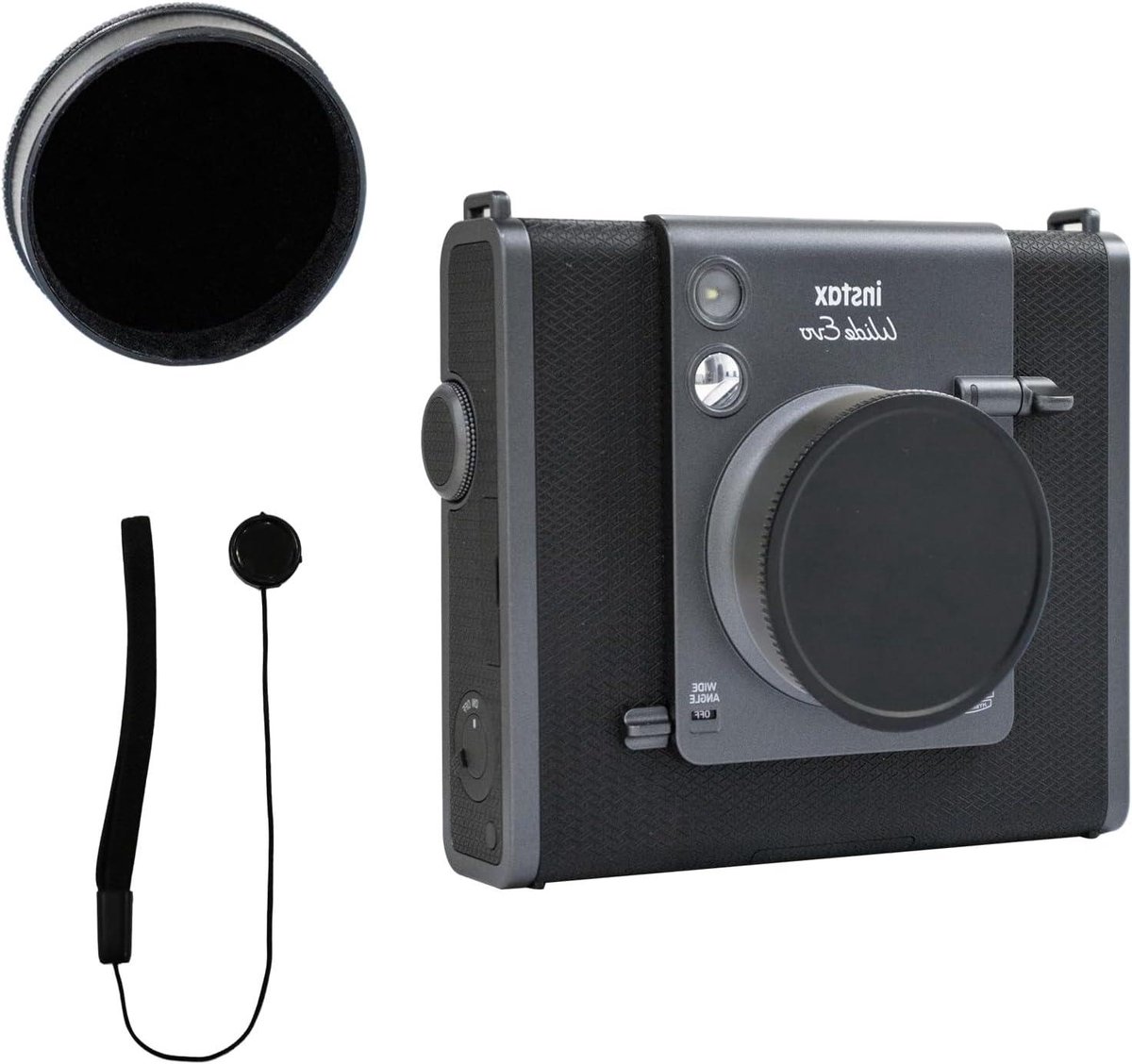 Lensdop - Lenzenkap - Camera Beschermen - Perfecte Pasvorm - Aluminium - Zwart