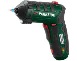PARKSIDE® Accu schroevendraaier - Schroefmachine - Accu: 4 V - Toerental: 200 tpm - Koppel: max. 10 Nm