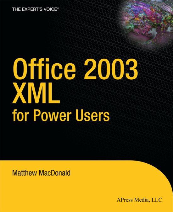 Office 2003 XML for Power Users - cover