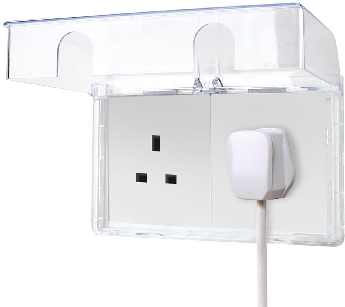 Allecto - Socket Covers voor Veiligheid - 86 Type Dubbele Positie Bescherming