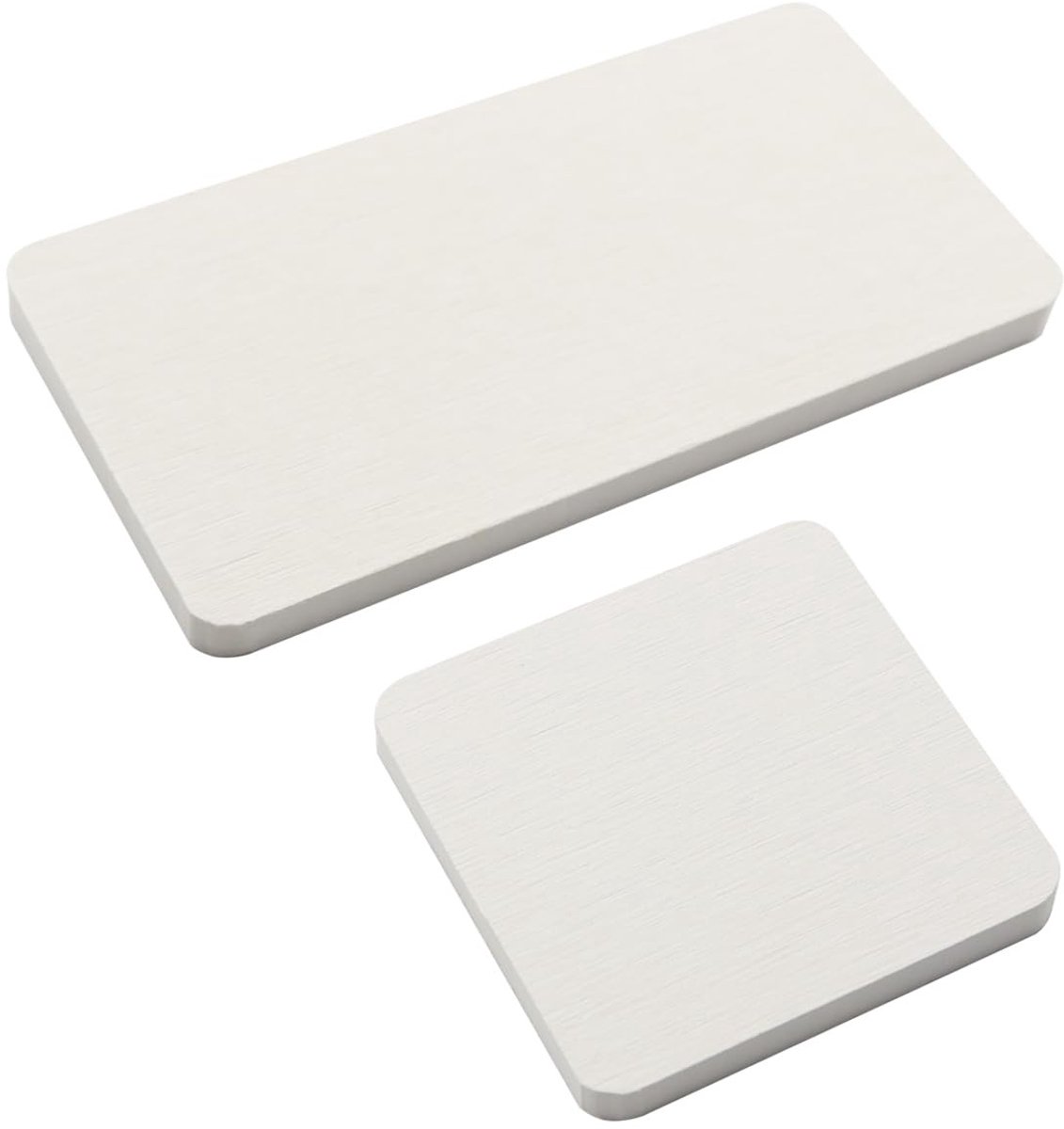 4x Sneldrogende Zeepdish Diatomiet Antislip Waterabsorberend voor Badkamer & Keuken
