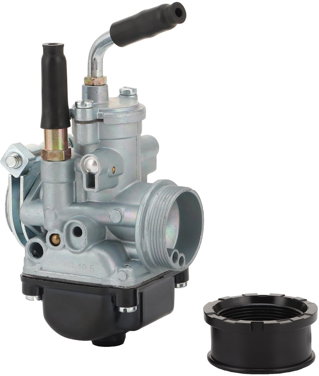 WOOSTAR 19.5mm Carburetor voor 50cc Moped Scooter - Perfecte Vervanging