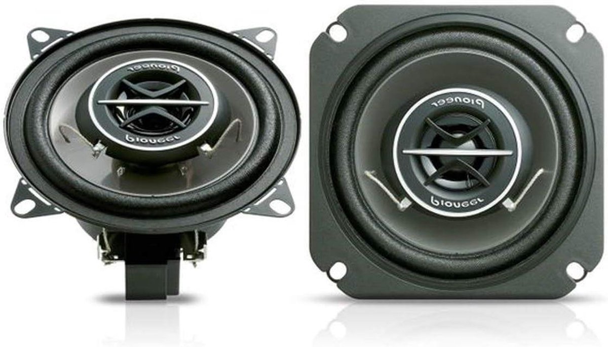 Auto Speakers - Autoluidsprekers - Muziek Luisteren - 120 Watt Vermogen - 10 cm - Zwart
