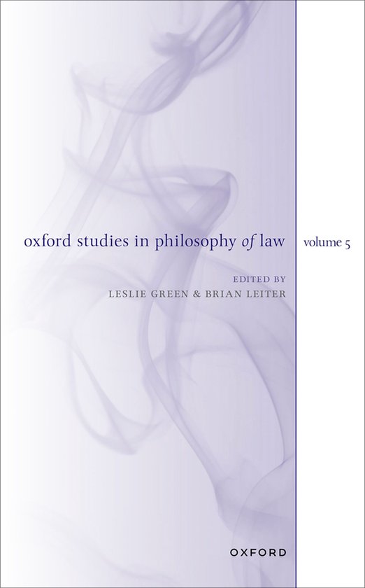 Oxford Studies in Philosophy of Law- Oxford Studies in Philo ... - cover