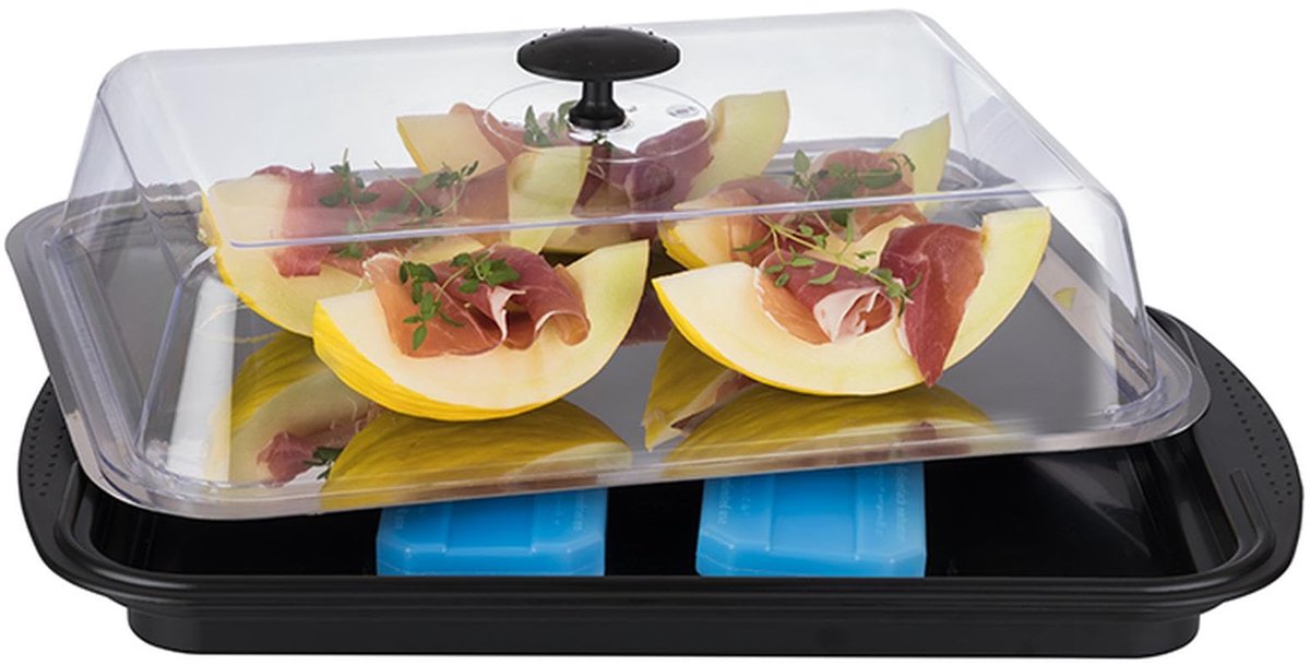 APS Gekoelde Buffetdisplay Rechthoekig 430x290mm - APS FT265