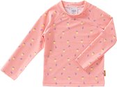 Fresk Zwemshirt 86 - Sneldrogende Zwemkleding voor Kinderen - UPF 50 - Zwemshirt voor Meisjes - Zwemshirt met Lange Mouwen - Roze - Summer Fruit