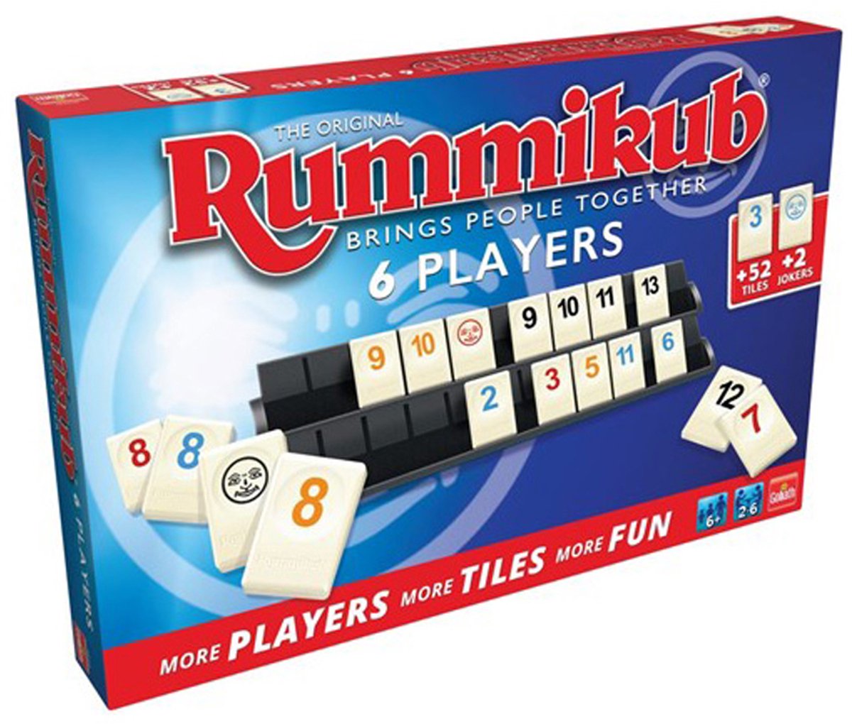 Goliath Rummikub The Original geschikt voor 6 Spelers - Bordspel - Gezelschapsspel — afbeelding 5