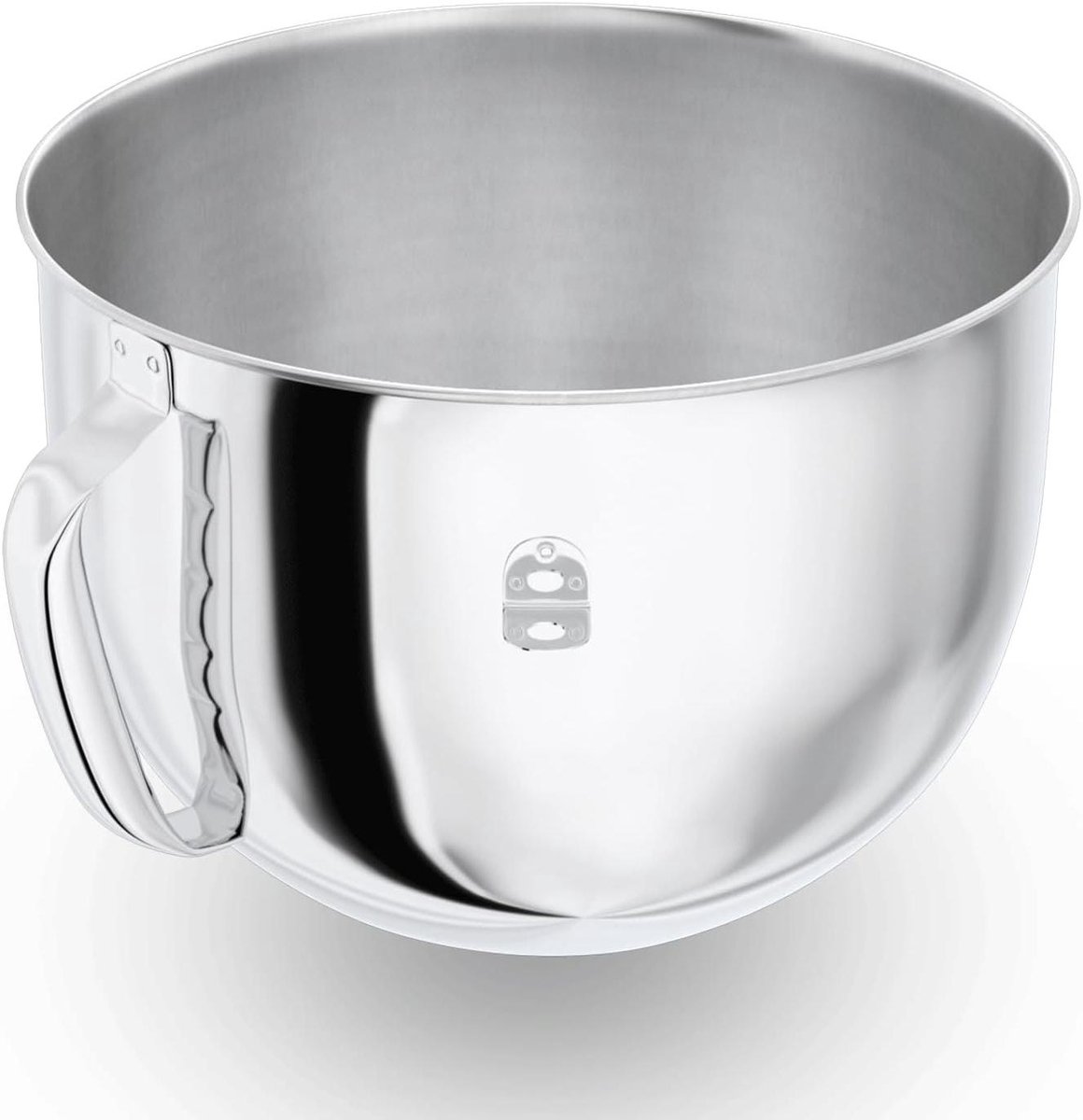 Mixkom 7QT - Keukenmachine Kom - Beslag Maken - Met Handvat - 7 Quarts - Zilver