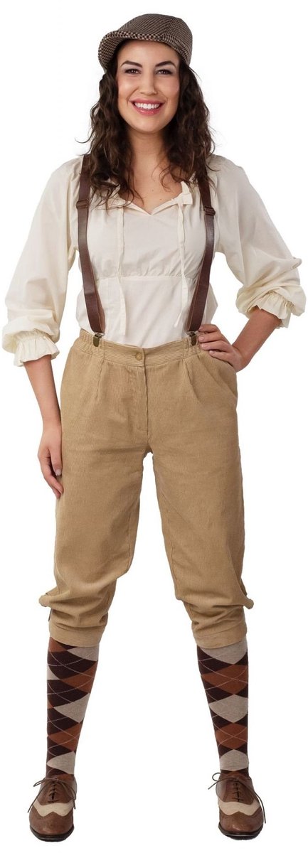 Pofbroek Roaring 20's Dames - Maat 36/38