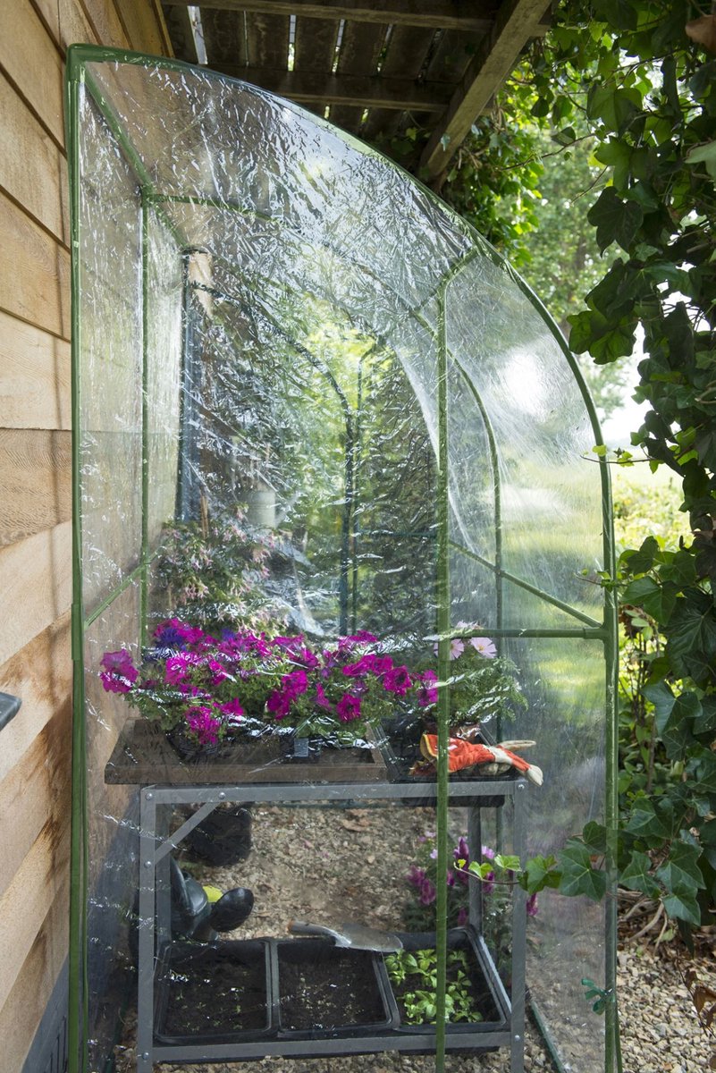 Talen Tools Nature Serre adossée - H215 x 200 x 100 cm - Vert