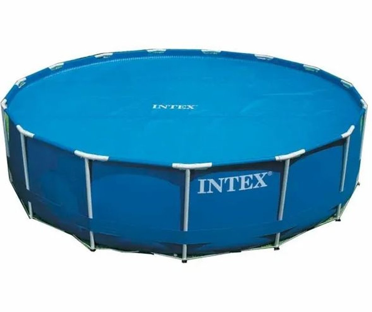 Intex Solar Zwembad Afdekzeil - Easy Set & Frame Zwembad Ø 457 cm — afbeelding 12