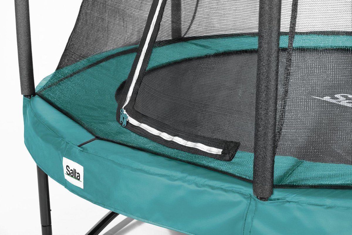 Salta Comfort Edition - ø 183 cm - Ronde trampoline met veiligheidsnet - Groen - Kleine trampoline voor kinderen — afbeelding 8