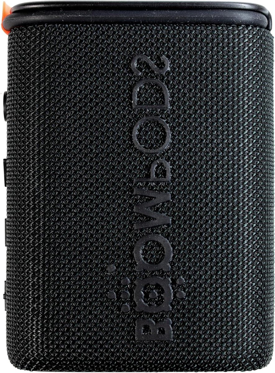 Draagbare Bluetooth Luidspreker - Draadloze speaker - Muziek luisteren buiten - Gemaakt van oceaanplastic - IPX7 waterdicht - Zwart