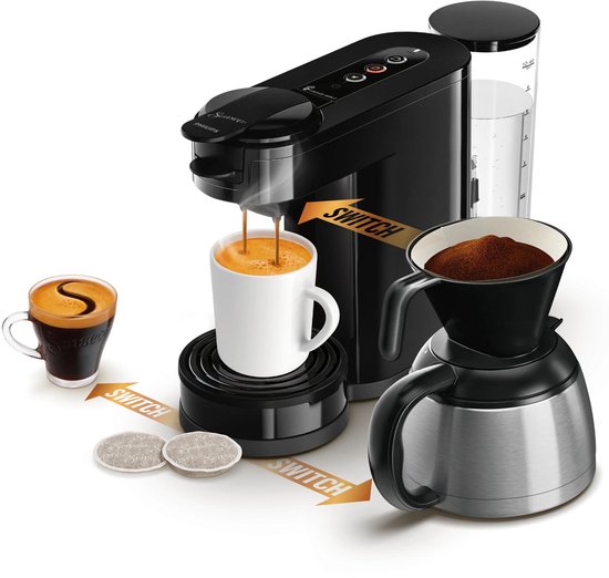 Philips HD6594/62 koffiezetapparaat Half automatisch Combinatiekoffiemachine 1 l