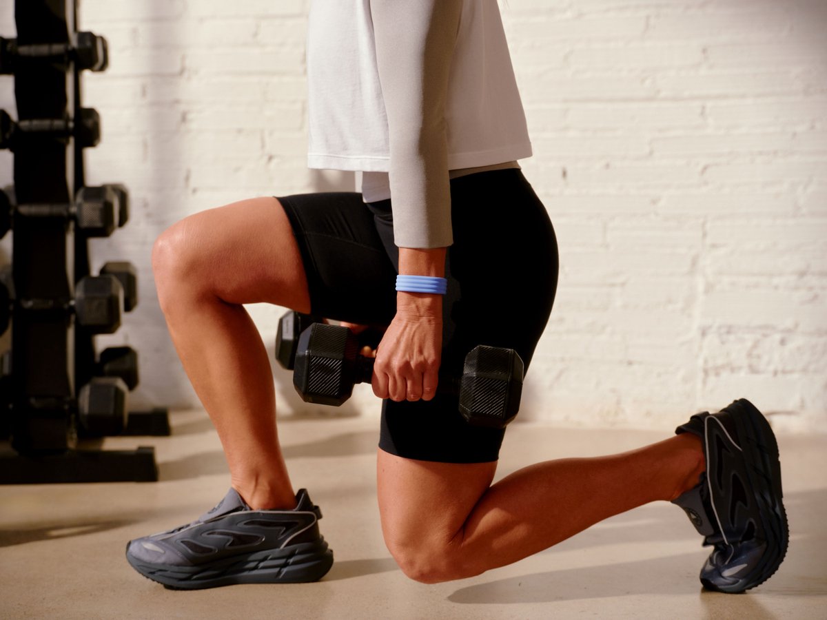 Google Fitbit Air Lavender - Activity Tracker - Met Blauw/Paars Actiesportbandje met klittenband thumbnail 6