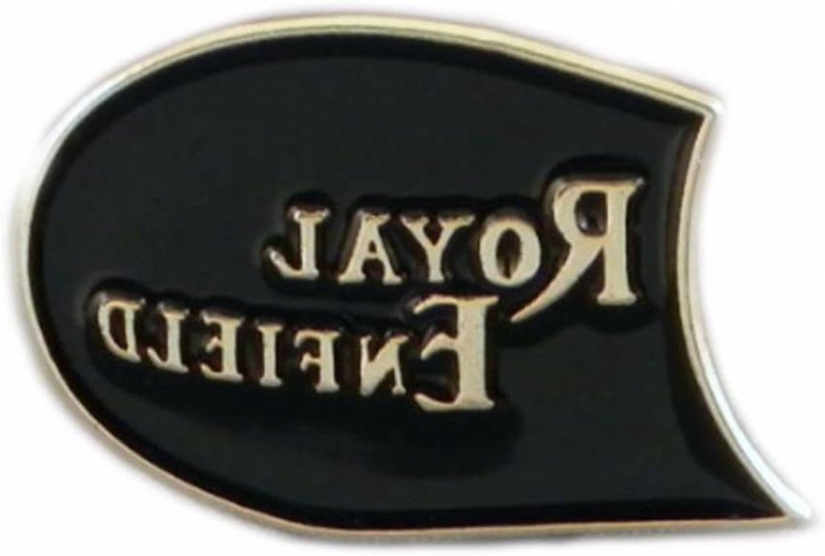 Metalen Emaille Pin - Motorfiets Badge - Accessoire Personaliseren - Aanslagbestendig Metaal - 2 x 1 cm - Wit