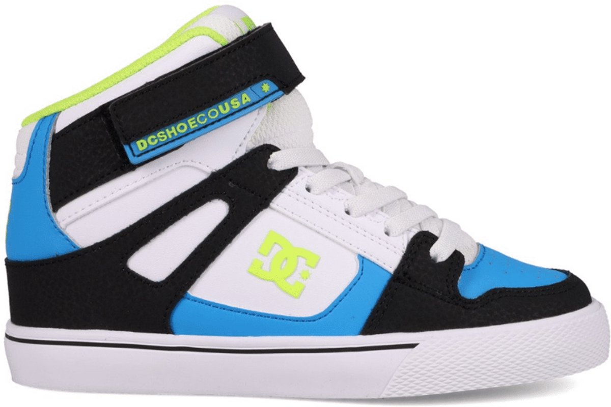 Dc Jongens Sneaker High Pure Hi Top Ev /lime Multicolor