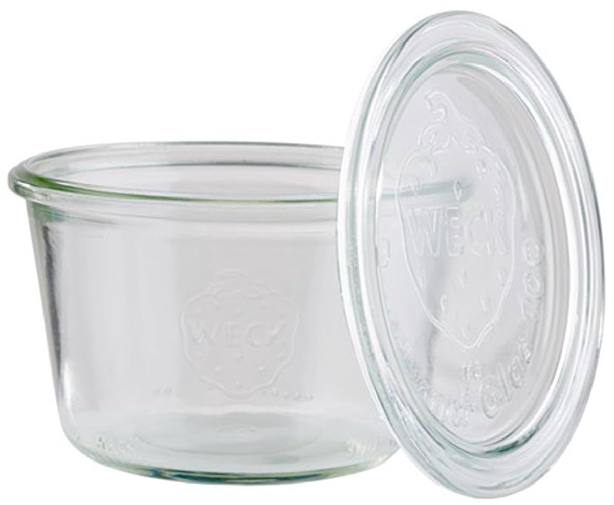 APS Weckglazen set – 3 stuks 0,37 l – glas met deksel
