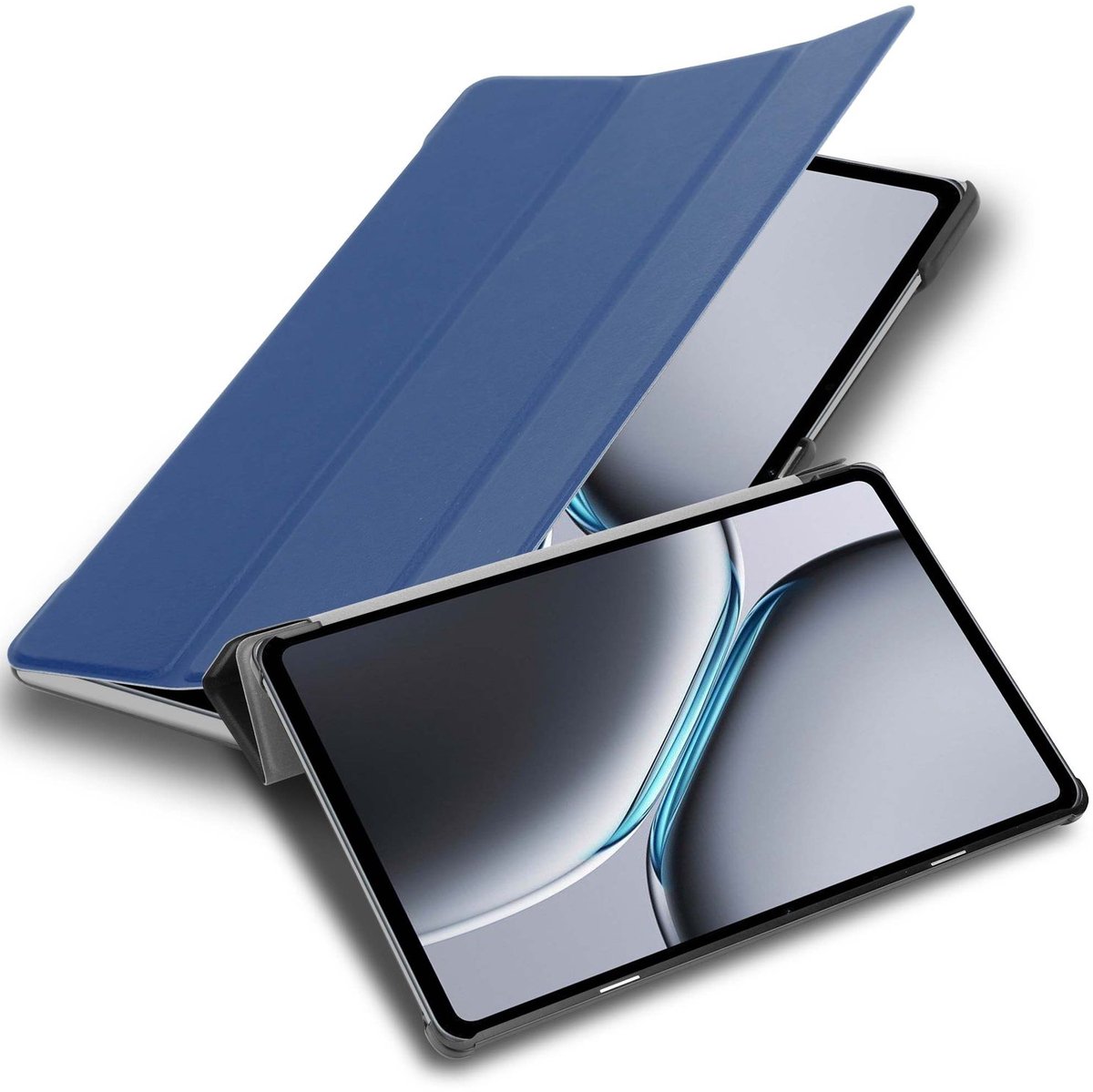 Cadorabo Tablet Hoesje geschikt voor OnePlus Pad 2 in Jersey donkerblauw