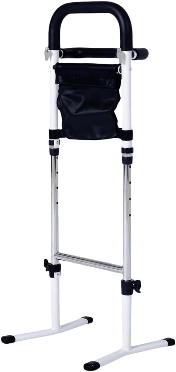 Opstahulp - Zithulp Stahulp - Veilig Opstaan - 5-traps Hoogteverstelling - 150 kg Draagvermogen - Zwart