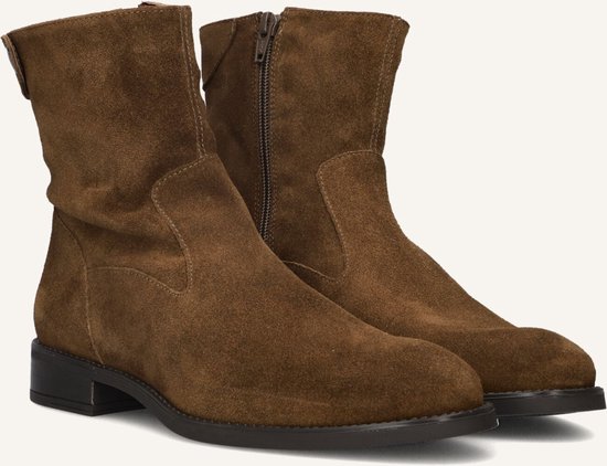 Unisa Belfin Bottines - Bottines avec fermeture éclair - Femme - Taupe - Taille 36