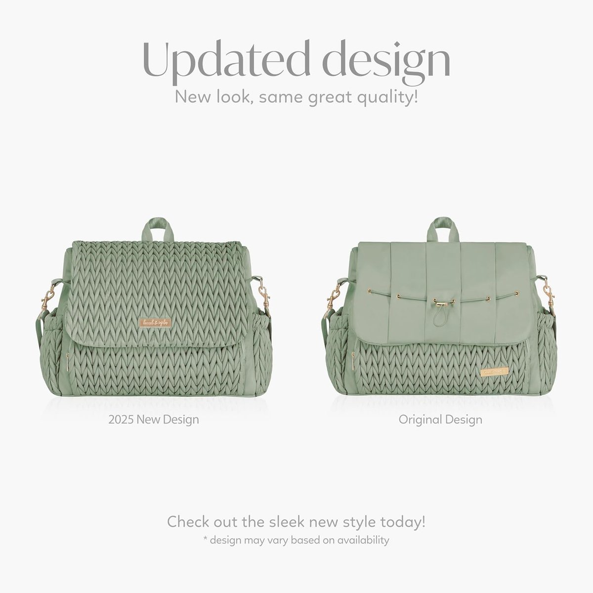 Luiertas Rugzak - Baby tas - Baby verzorging - Converteerbaar ontwerp - 16" B x 75" B x 125" H – foto 4