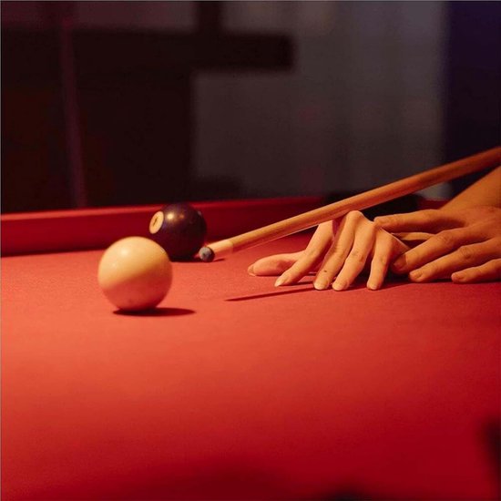 Pooltafelkleed - Biljartlaken Vilt - Biljart Spelen - Slijtvast Elastisch - 7FT - Groen — afbeelding 3