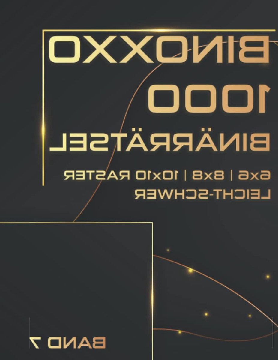 Binoxxo Rätselbuch - Logica Puzzelboek - Hersenen Trainen - 1000 Puzzels - A4 Formaat - Wit