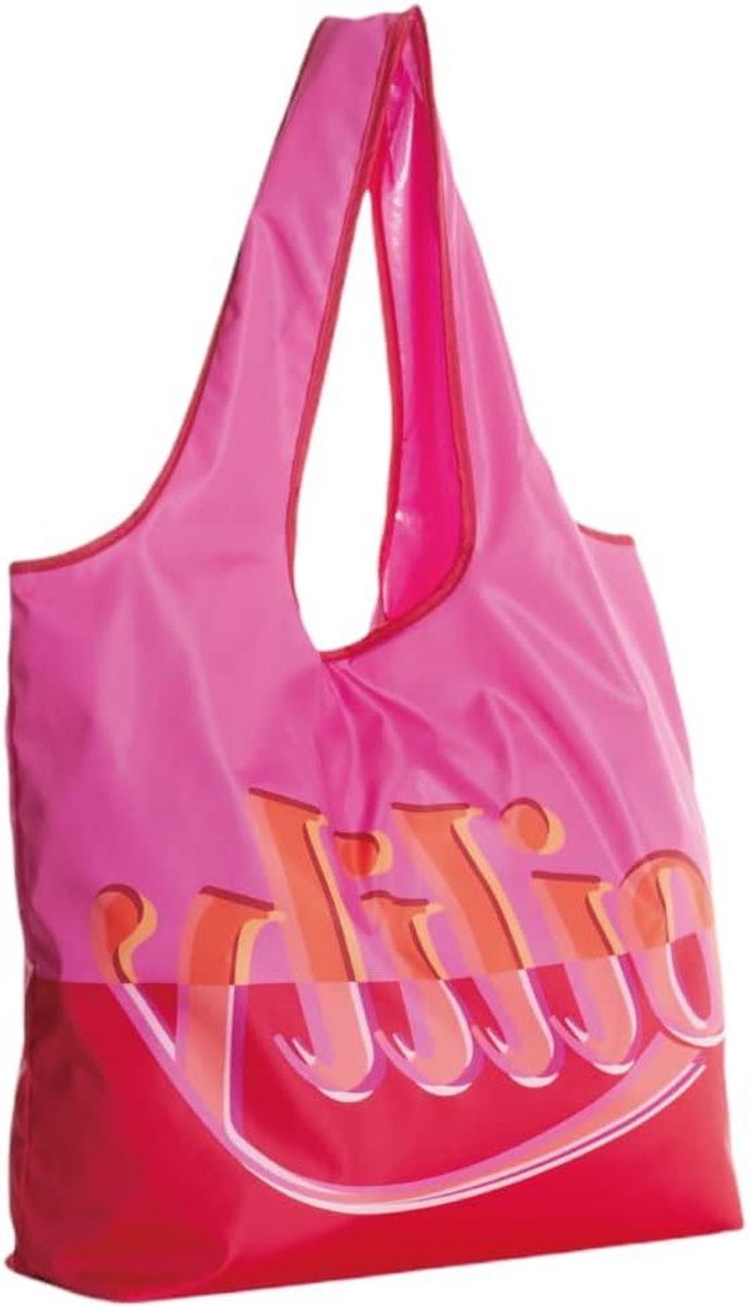 Shopper XL - Tas Herbruikbaar - Boodschappen Doen - Opvouwbaar - 53.5 cm - Geel