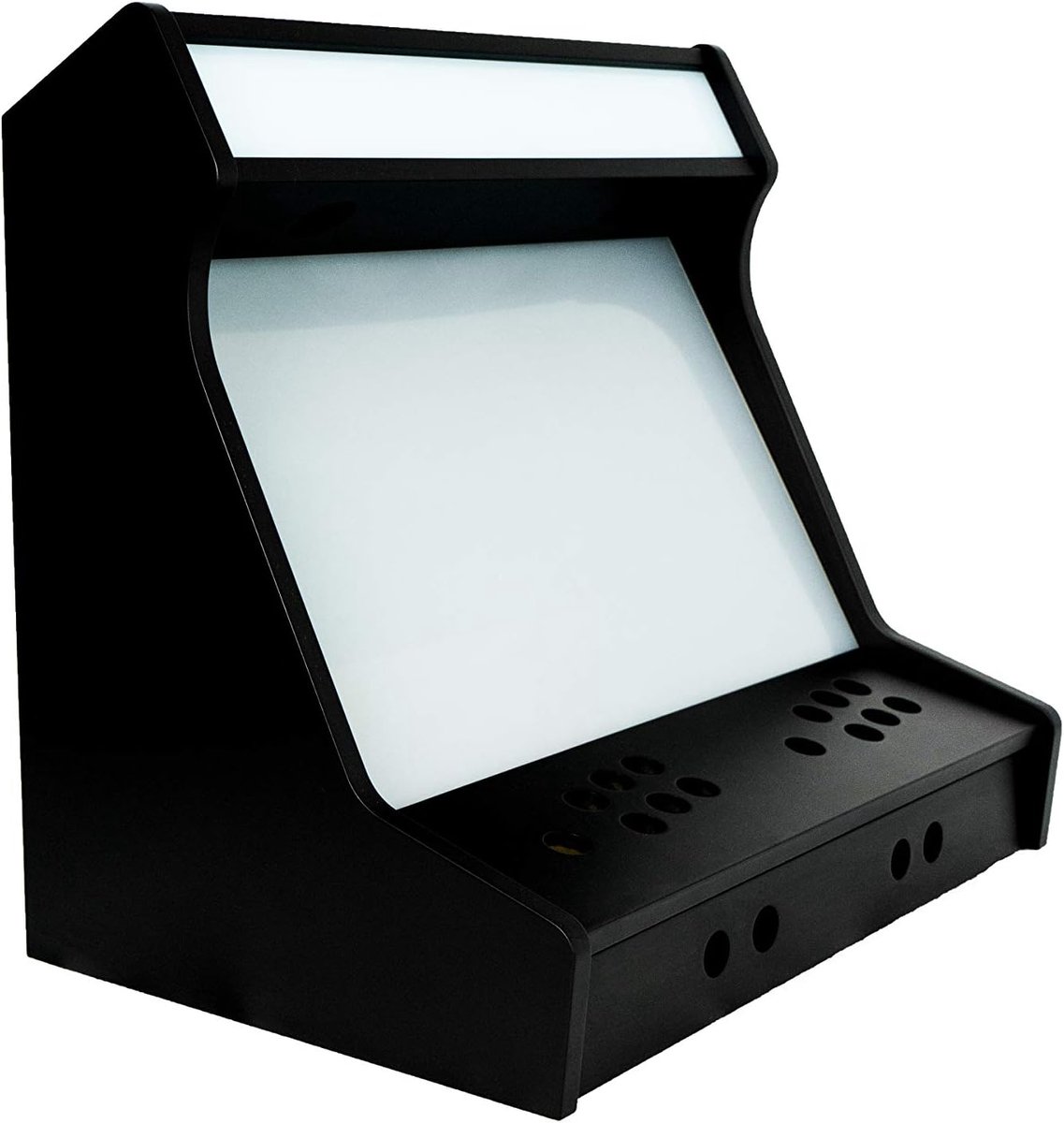 Bartop Arcade Kabinet - Arcadekast Doe-het-zelf - Recreatie Thuis - DM Hout Constructie - 24 inch - Zwart — cadeau in Games, Films & Muziek - foto 3