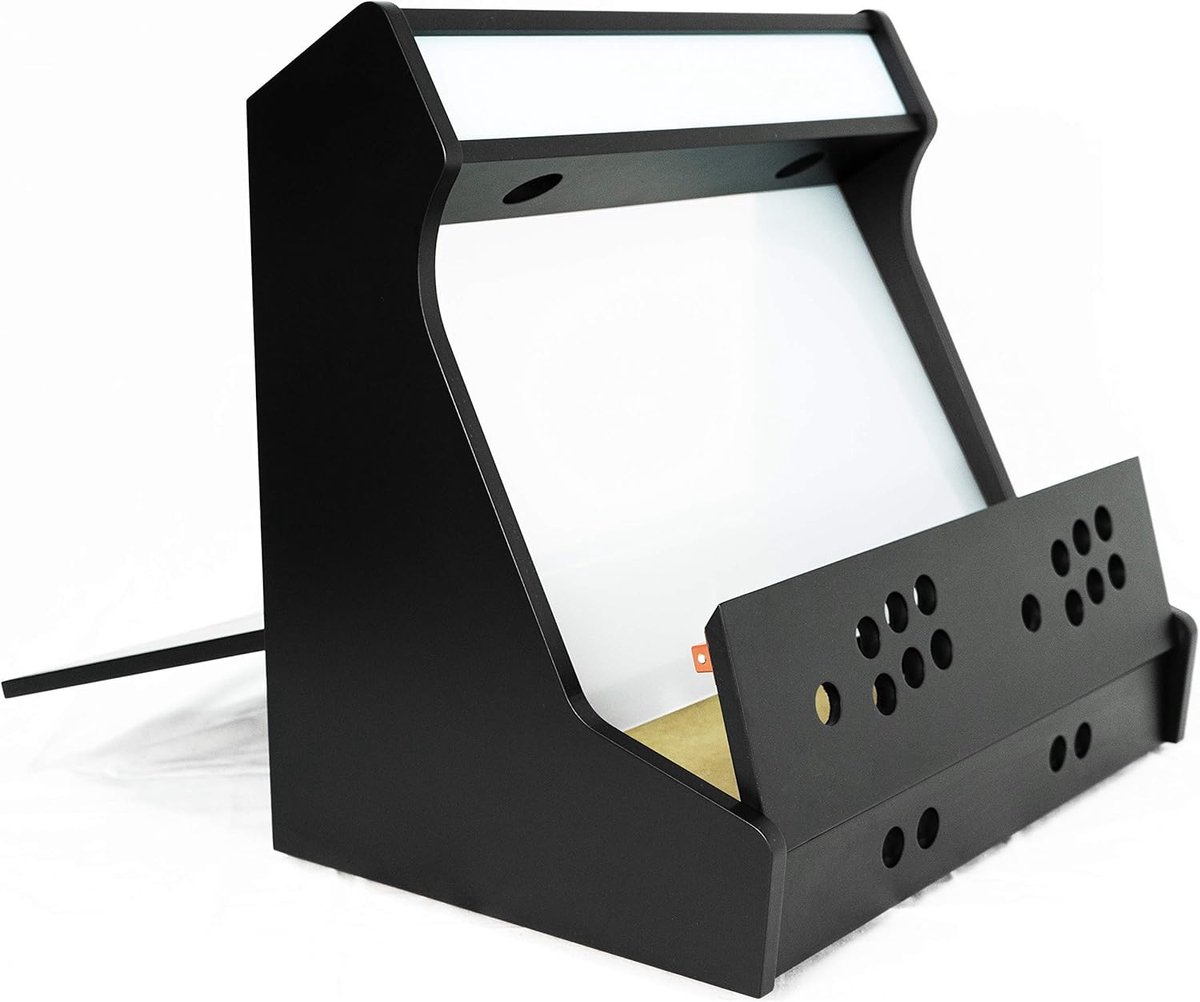 Bartop Arcade Kabinet - Arcadekast Doe-het-zelf - Recreatie Thuis - DM Hout Constructie - 24 inch - Zwart — cadeau in Games, Films & Muziek - foto 4