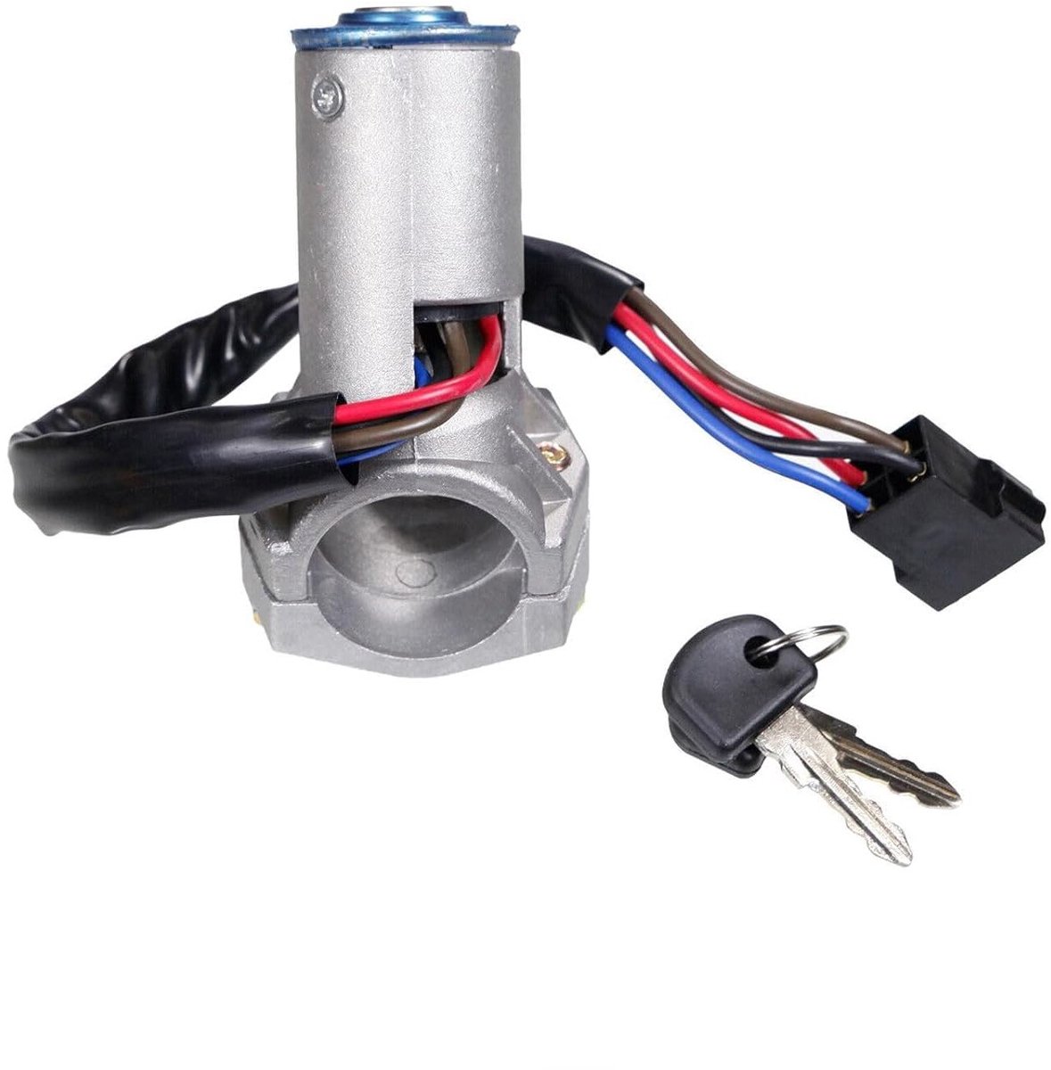 Startcilinder met 2 Sleutels voor Fiat Ducato, Stuurvergrendeling en Ontsteking, Vervangingsonderdeel 4479518 7555388 4354118