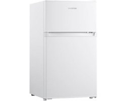 Koelkast twee deuren 85 cm 85 liter E wit geïntegreerde handgreep
