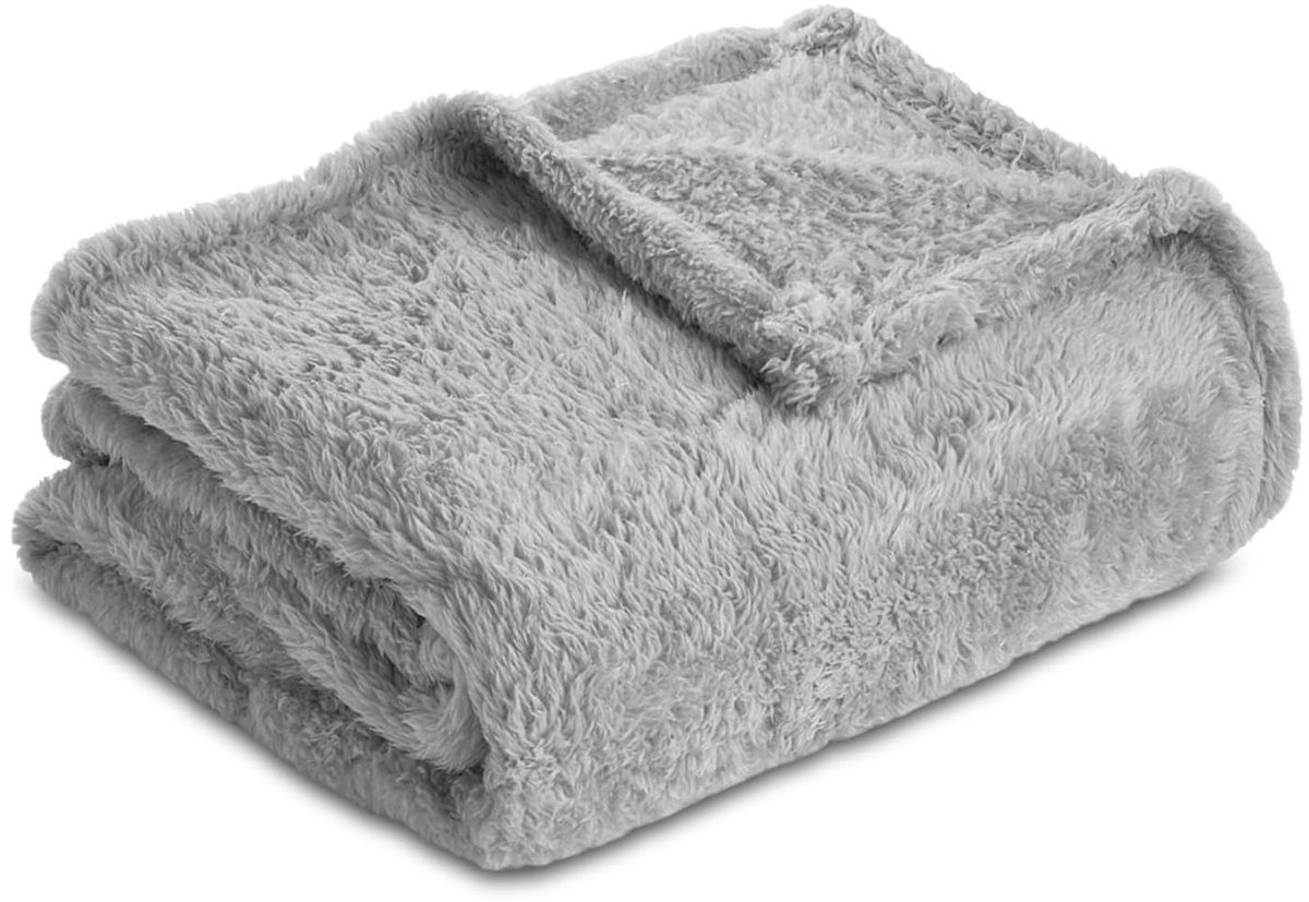 MTTproducts- Deken 130 x 150 cm - Fleece/Flanellen Deken - Oeko-TEX® Gecertificeerd - Zachte/Warme Deken - Lichtgewicht Deken - Hoogwaardige Schapenwol