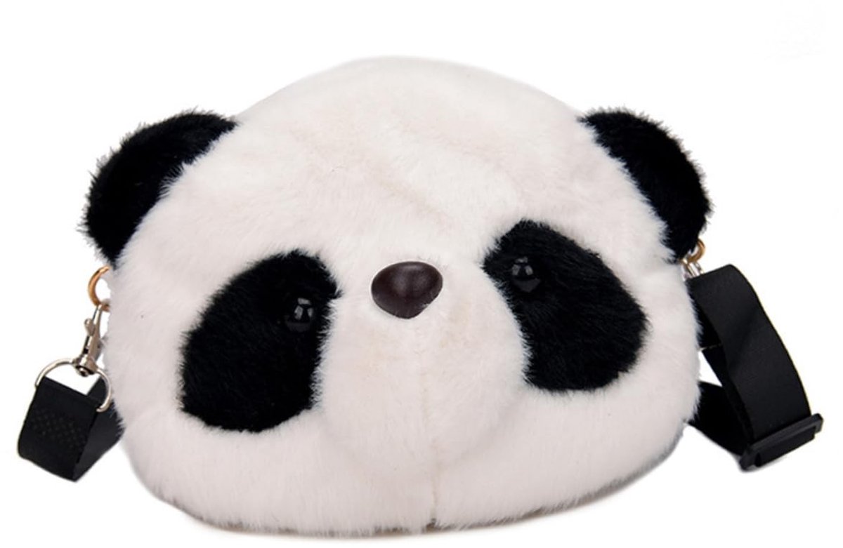 MTTproducts- Panda Tas Schattig - Schoudertas Dames - Crossbodytas - Handtas - Fluffy Tote Bag - Klein Formaat