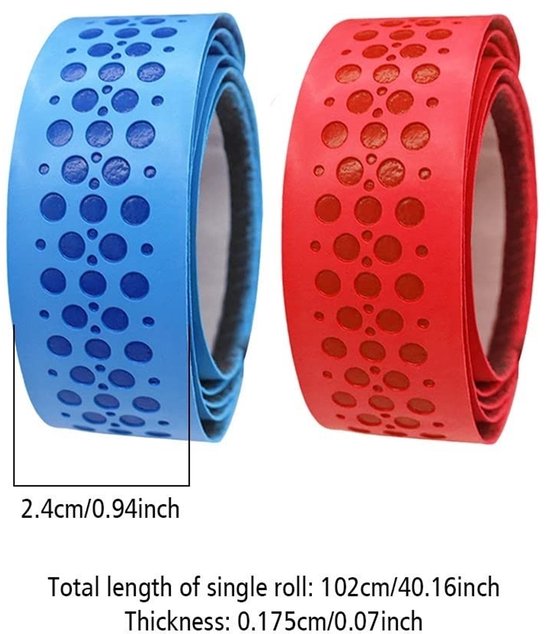 SnelShoppen - 2 Stuks Golf Club Grip Tape, Antislip Golf Club Grips van PU Leer, Voor Alle Clubs en Maten, Comfortabel en Ademend van Snelshoppen — afbeelding 4