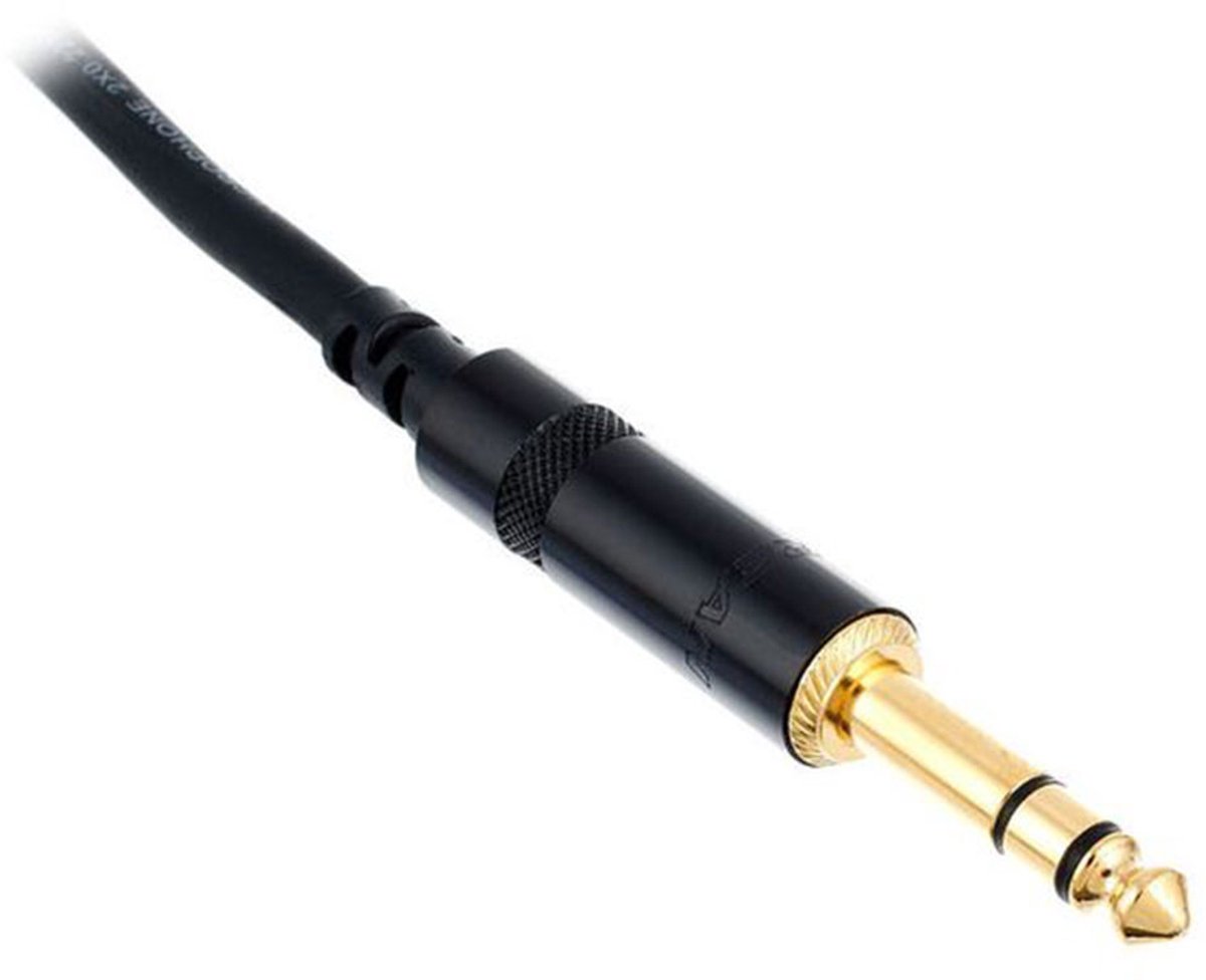 Cordial CFM3VV Instrumenten Kabel [1x Jackplug male 63 mm - 1x Jackplug male 63 mm] 3.00 m Zwart