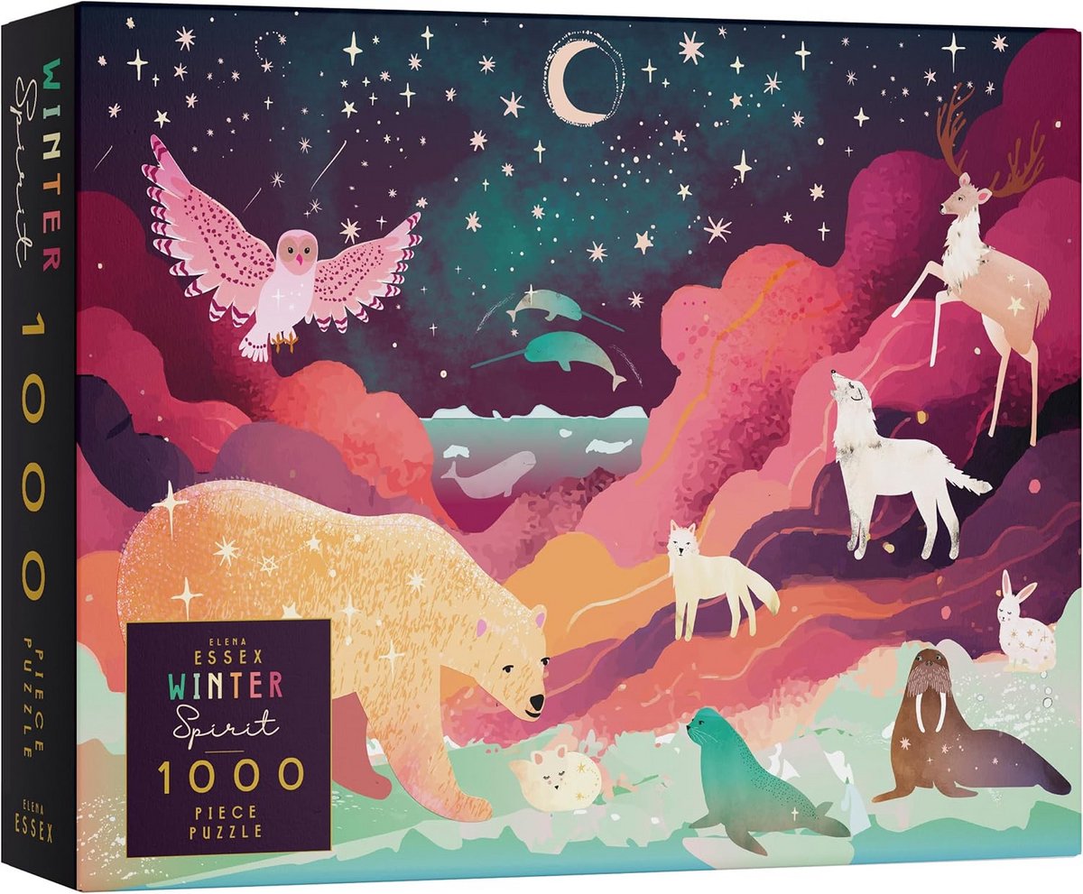 Winter Spirit Kerstpuzzel 1000 Stukjes - Afmeting 70 x 50 cm