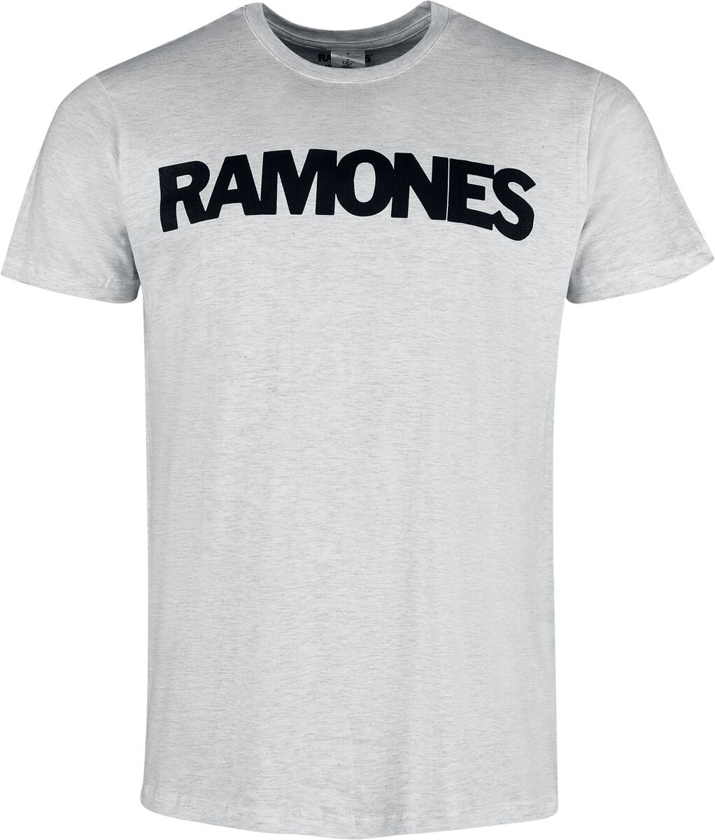 Ramones Poster Heren T-shirt - grijs - 3XL