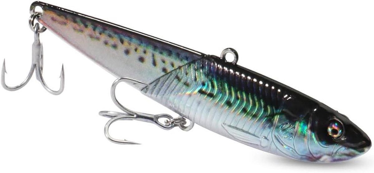 Hengelaas Lokaas - Metalen Spinner - Vissen Vangen - Natuurgetrouwe Beweging - 40 gram - Veelkleurig