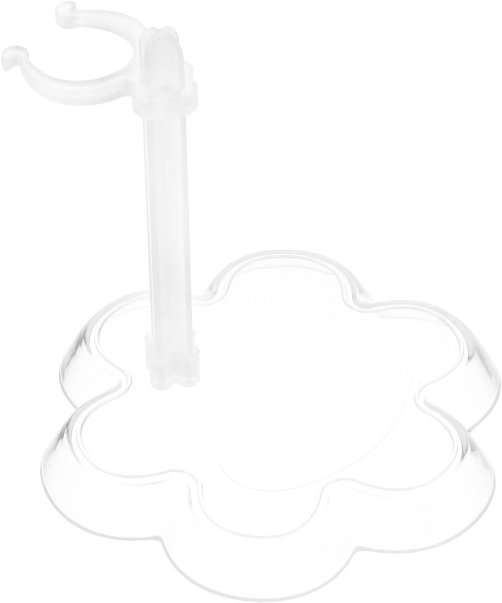 Poppen Standaarden - Display Houders - Poppen Presenteren - Transparant Ontwerp - 10 Stuks - Doorzichtig