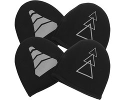 Happyyami 2 Pairs Cycling Shoes, Neoprene Cycling Shoes, Road Bike Overshoes for Men and Women, Cold Weather Mountain Bike, Road Bike Equipment