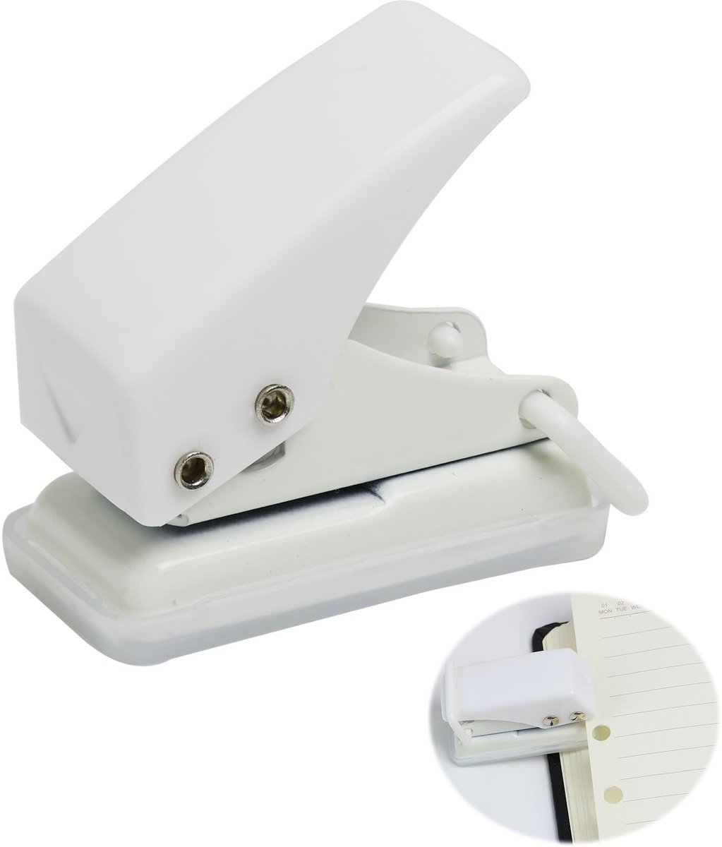 Cosensi - Mini Gatenpons - Handige Gatenpons voor Kantoor en Thuis - Compact en Lichtgewicht - Ideaal voor DIY Projecten - Geschikt voor 8 Vellen -...