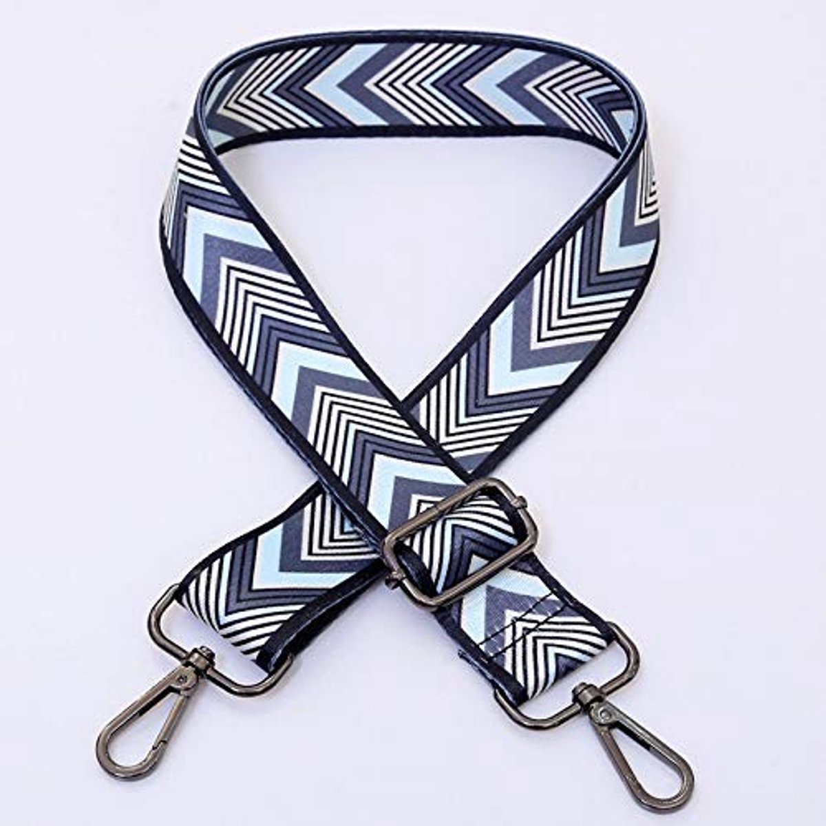 Cosensi- Schouderriem Verstelbaar - Brede Tasriem - Antislip - Voor Heren/Dames - 80-140 cm - Duurzame Gesp