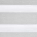 Grijze en witte horizontale strepen stof textuur.